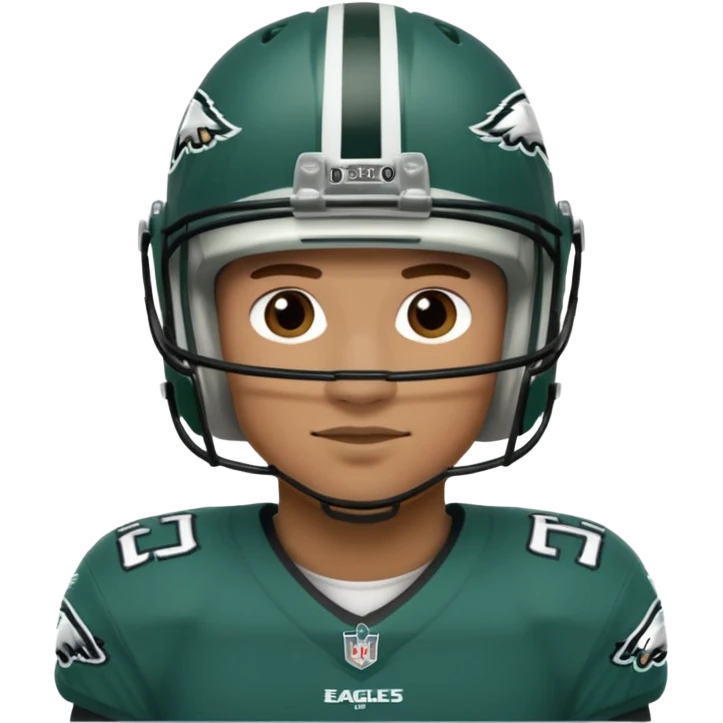 A Philadelphia eagles player emoji