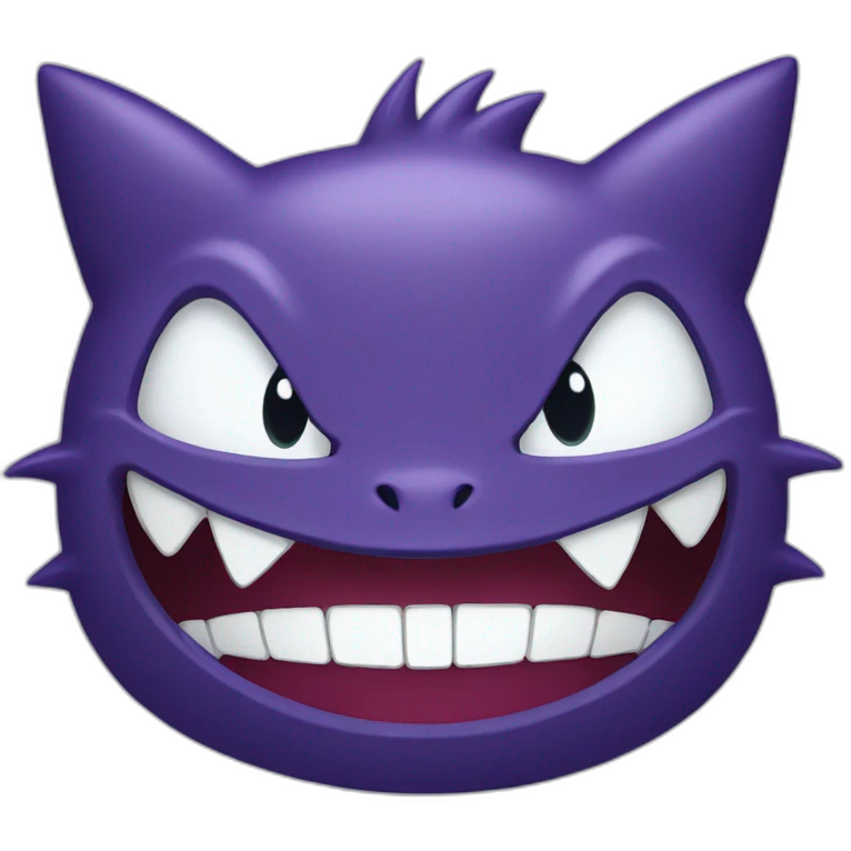 gengar smile emoji