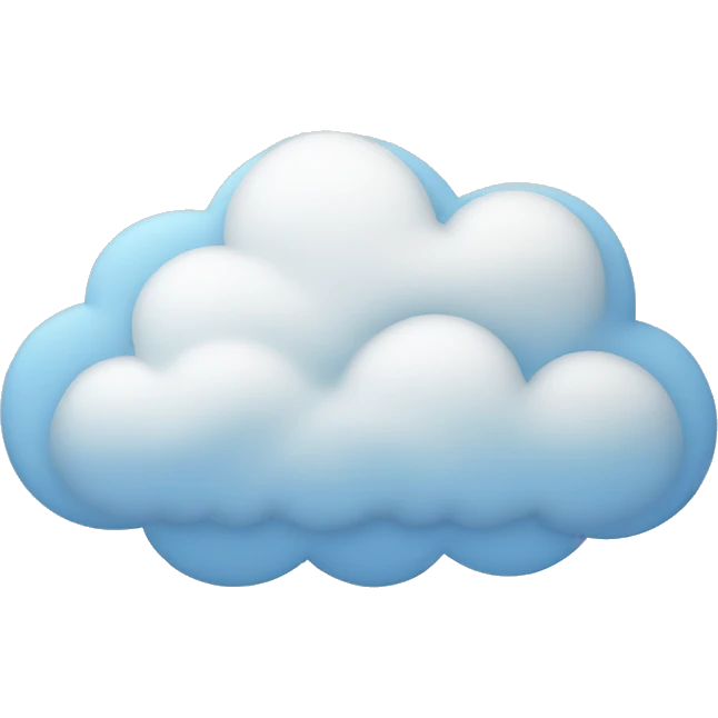 cloud emoji