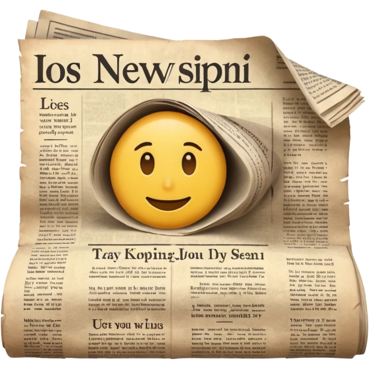 newspaper  emoji