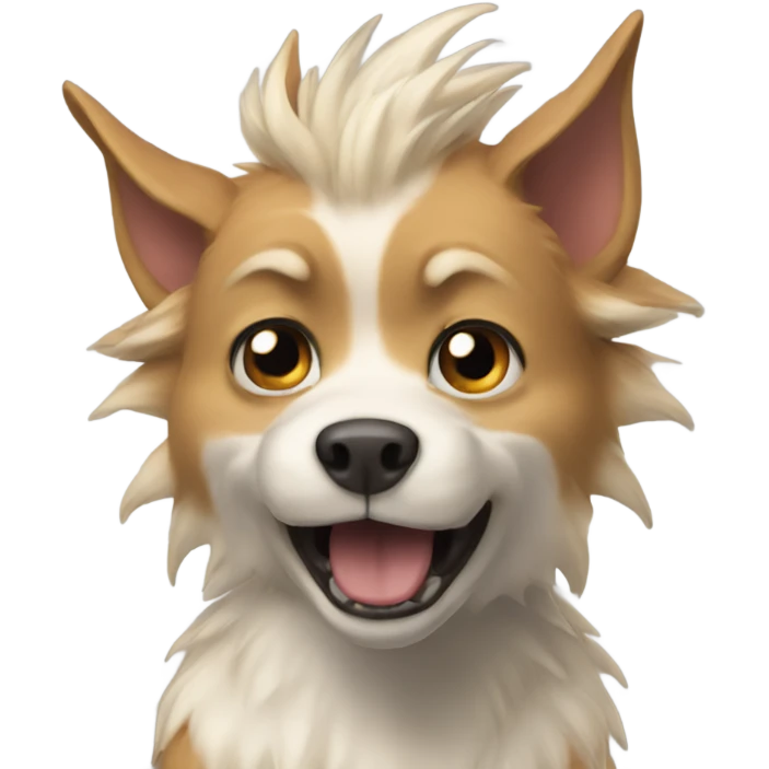 I show speed barking at dragon emoji