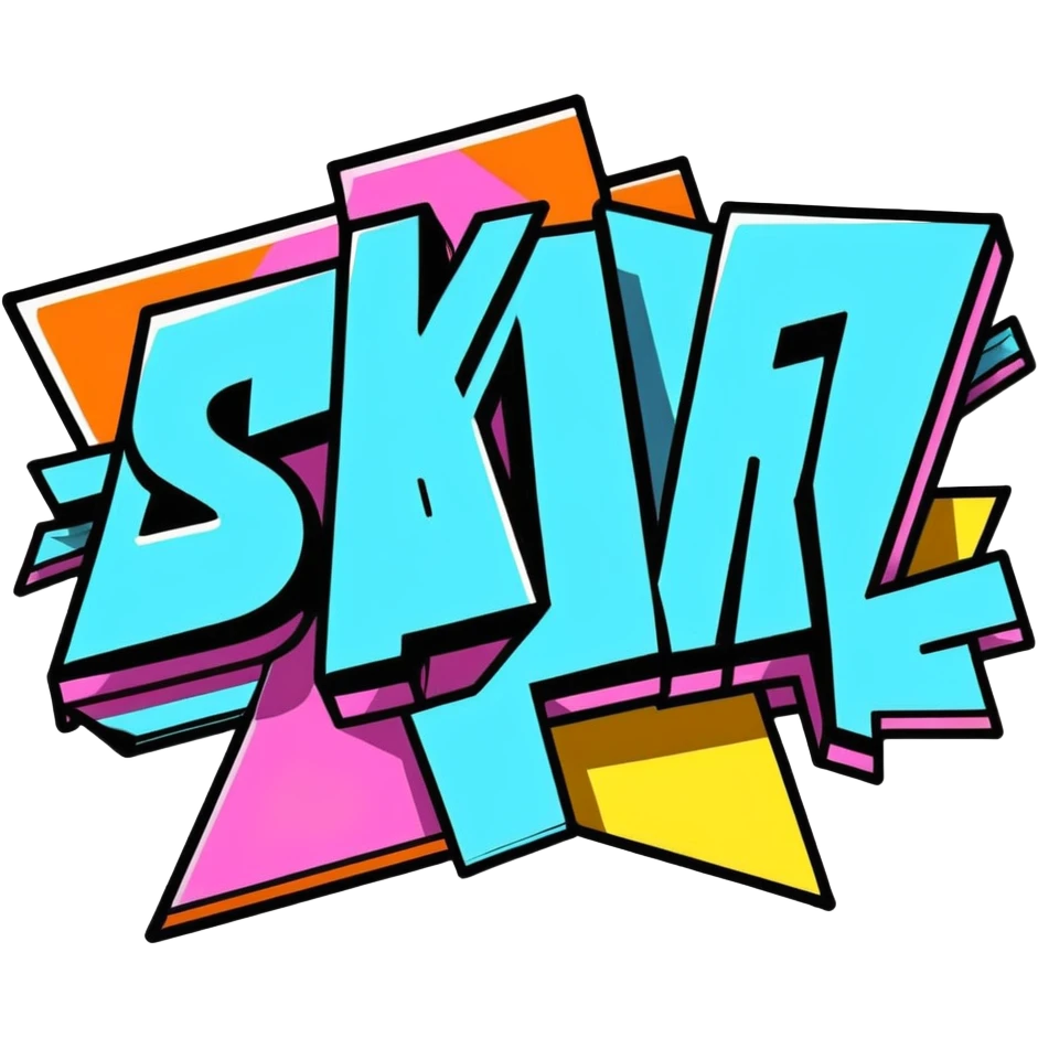 TECHNO in graffiti writing  emoji
