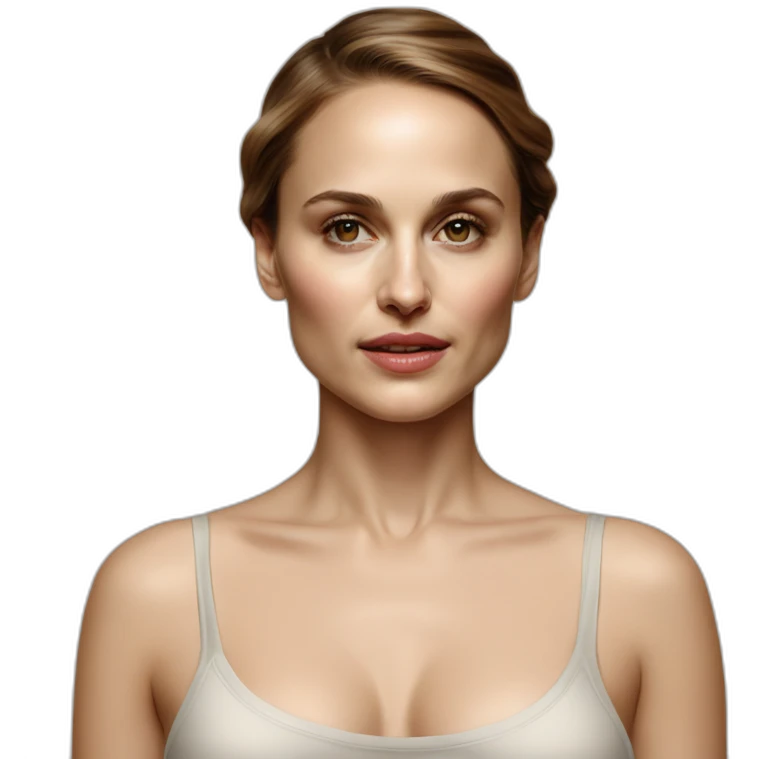 woman's abdomen art school scheme anatomy of body art Natalie Portman emoji