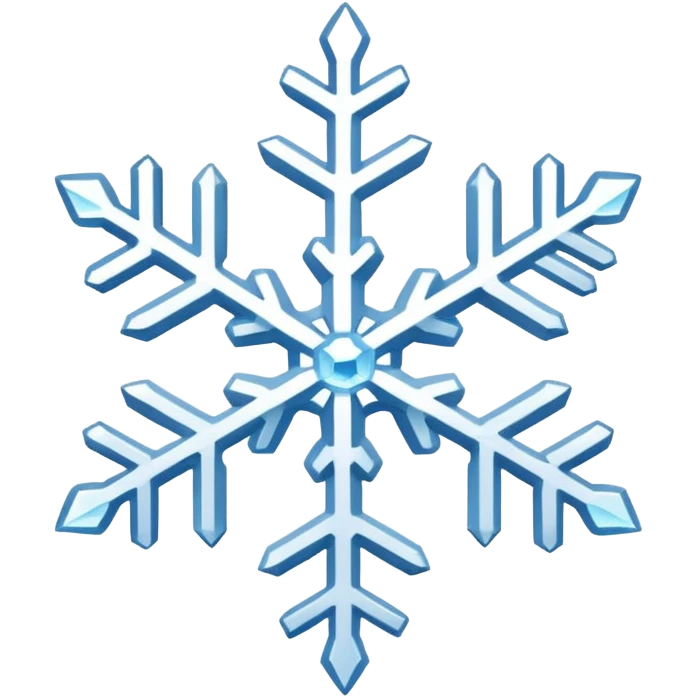 snow flake emoji
