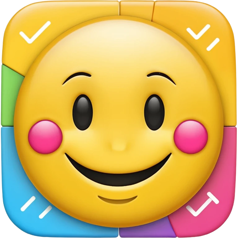 smiley with text: c360, and data visualization charts on the smiley emoji