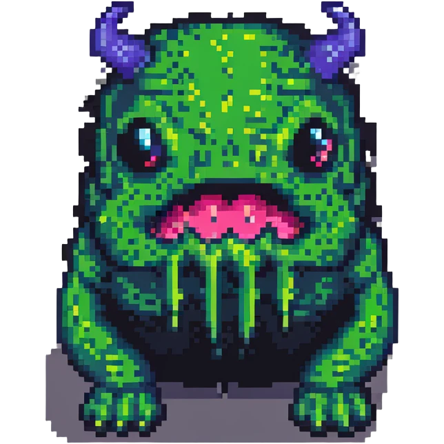 Slime monster emoji