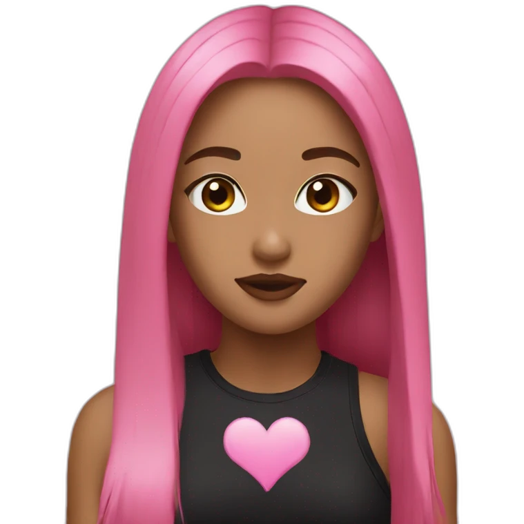 Black pink emoji