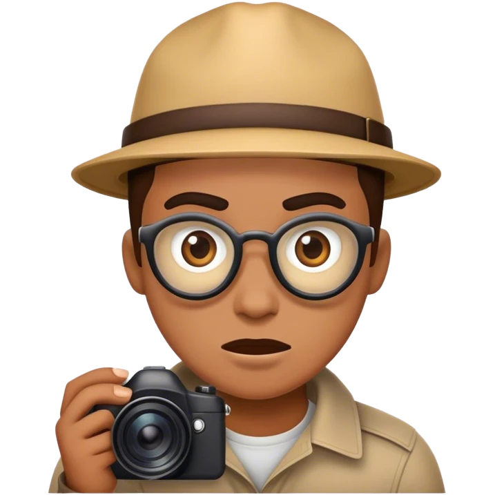 photographer going crazy emoji