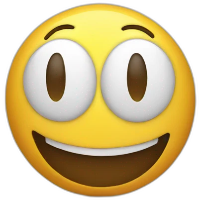 Smile ball emoji