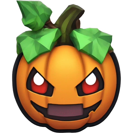 pokemon pumpkin minecraft badge medal future cute emoji