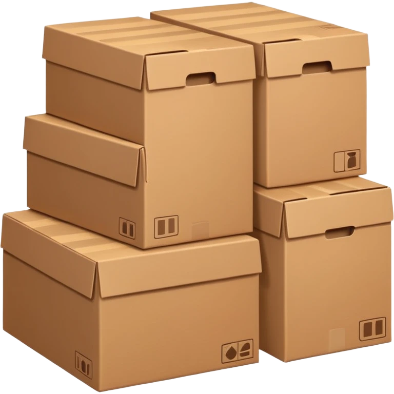 Cardboard boxes emoji