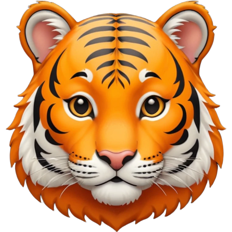 tigre qui sourit emoji