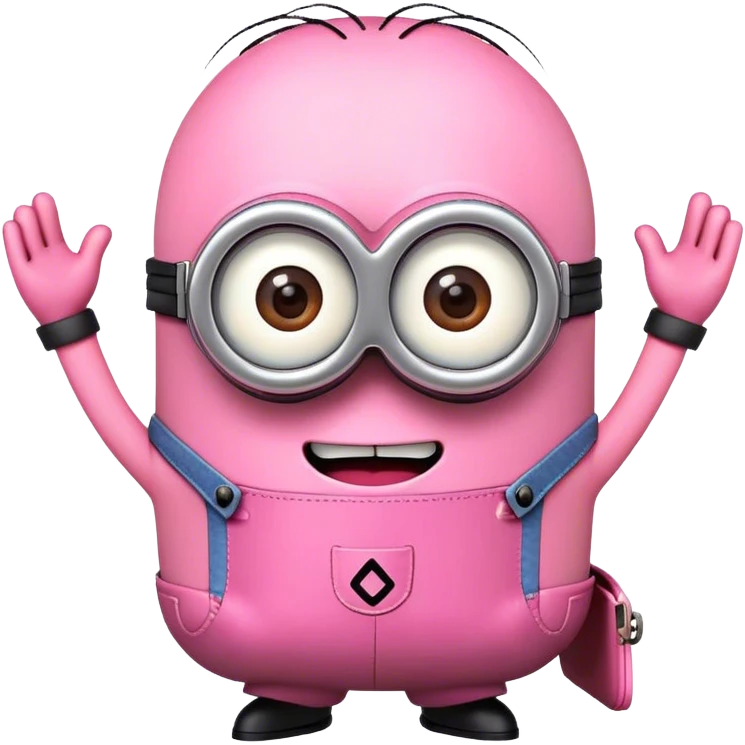 Minions rosa emoji