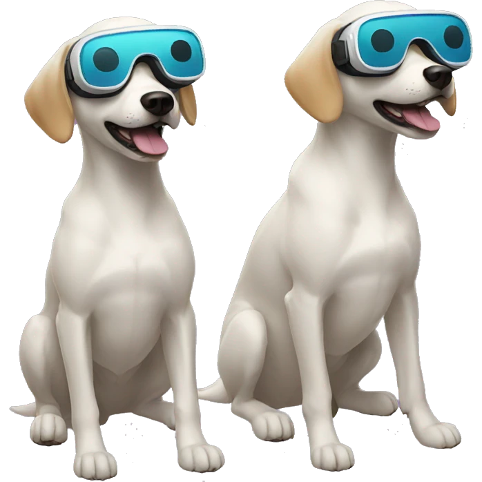 Vr dog emoji