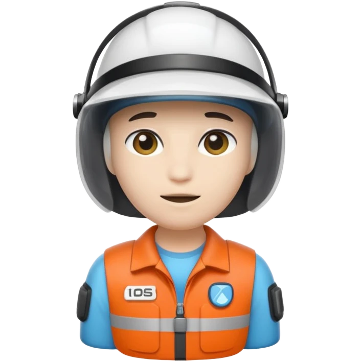 creame un emoji  de amog us con un visor emoji