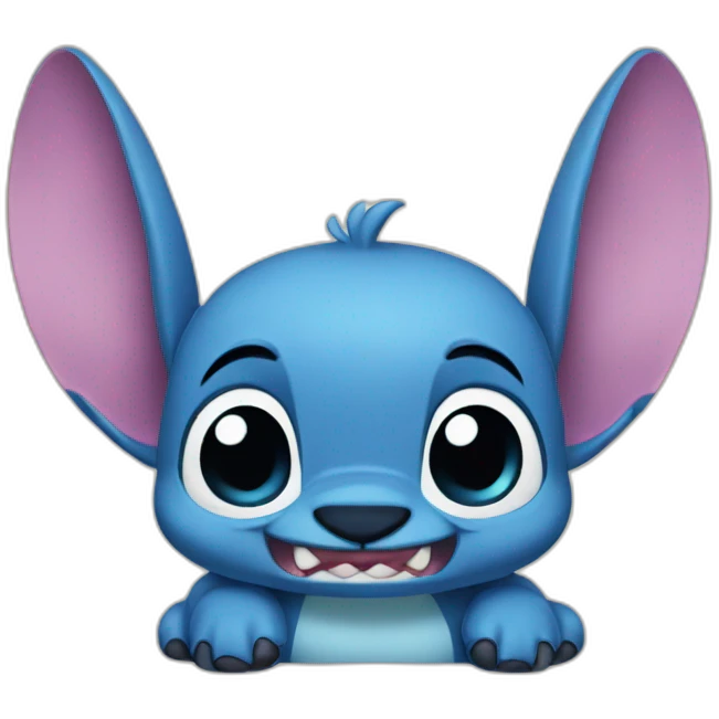 stitch Saludando emoji