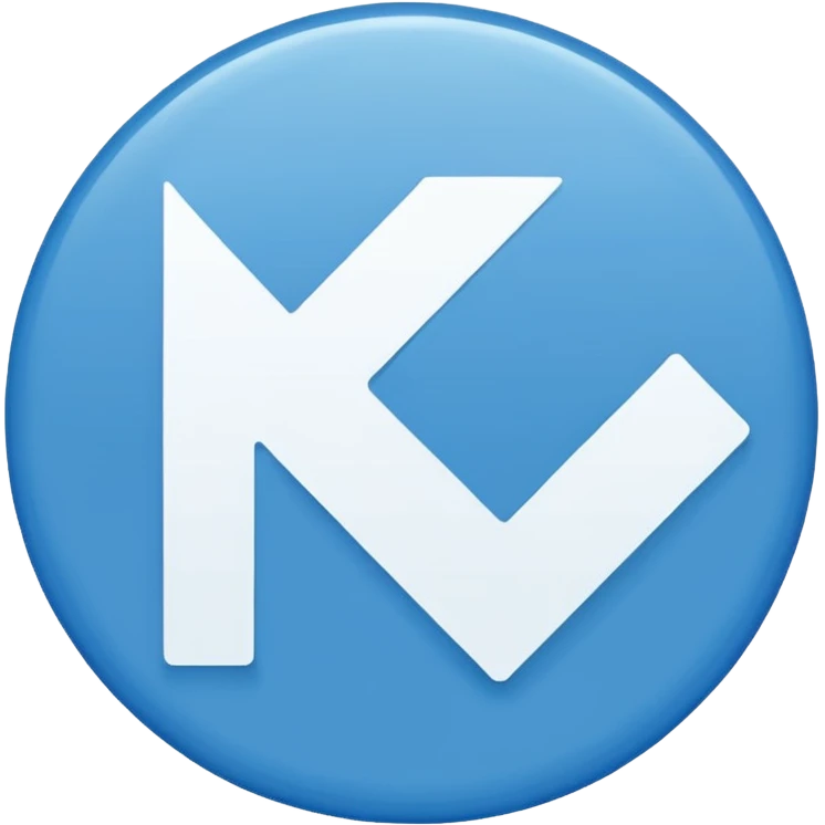 Un circulo de color azul claro que adentro este una palomita de color blanco emoji