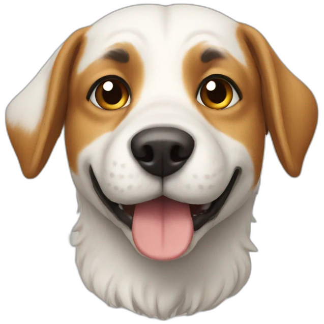 dog skii emoji