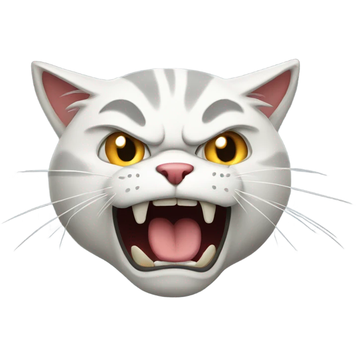 angry cat emoji