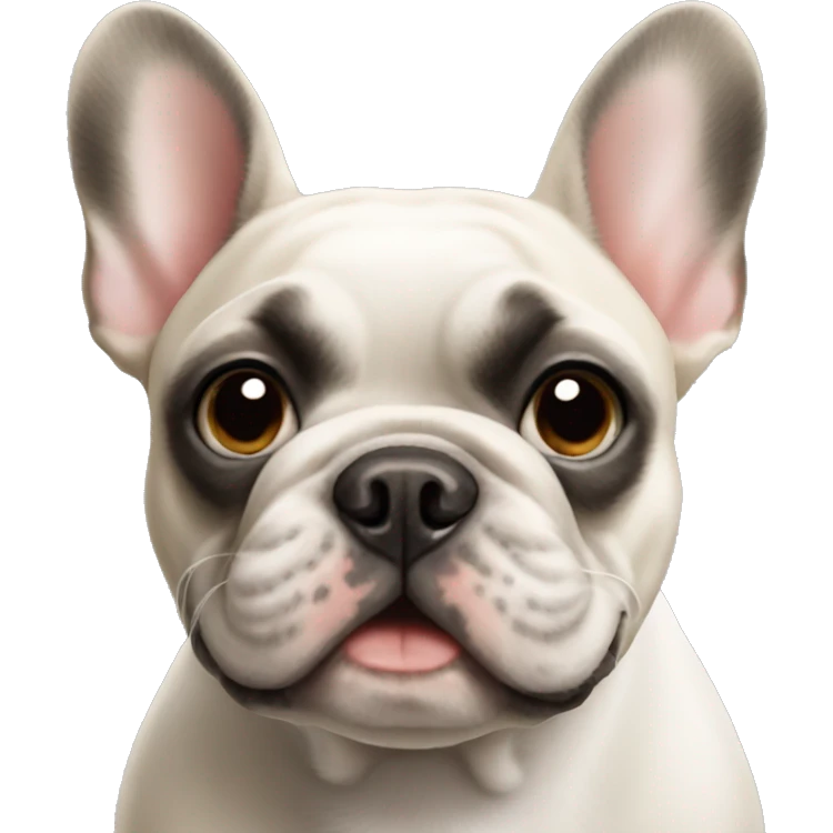 French bulldog  emoji