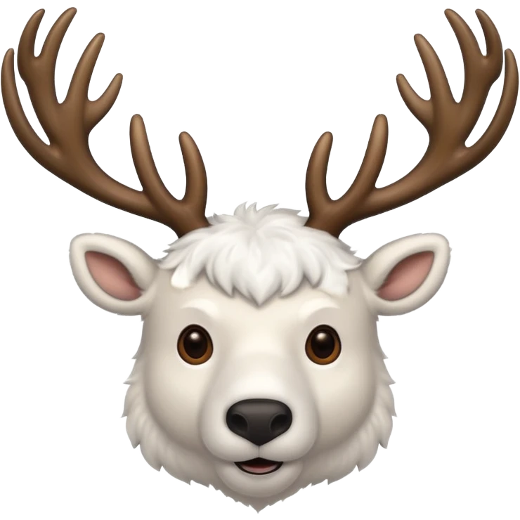 polar caribou emoji