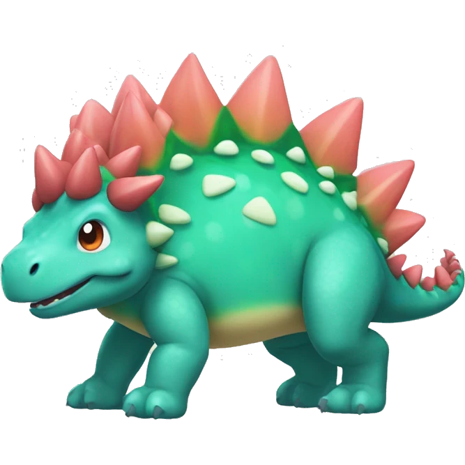 cute stegosaurus pokemon emoji