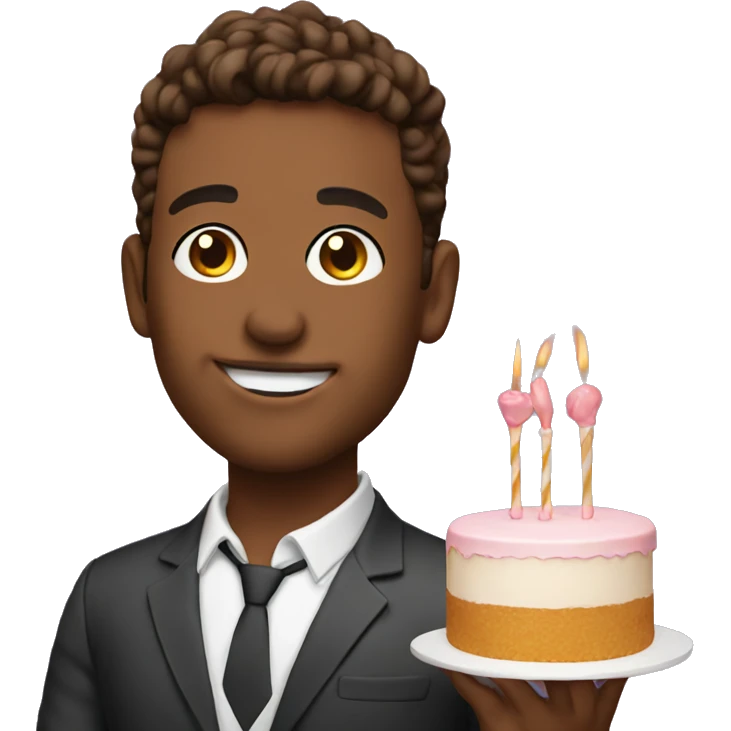 Millennial cake   emoji