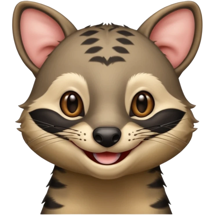 civet show yummy face emoji