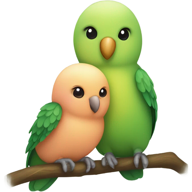 love birds emoji