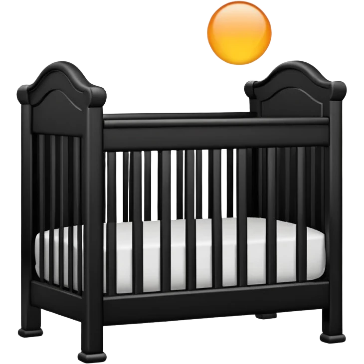 black crib emoji
