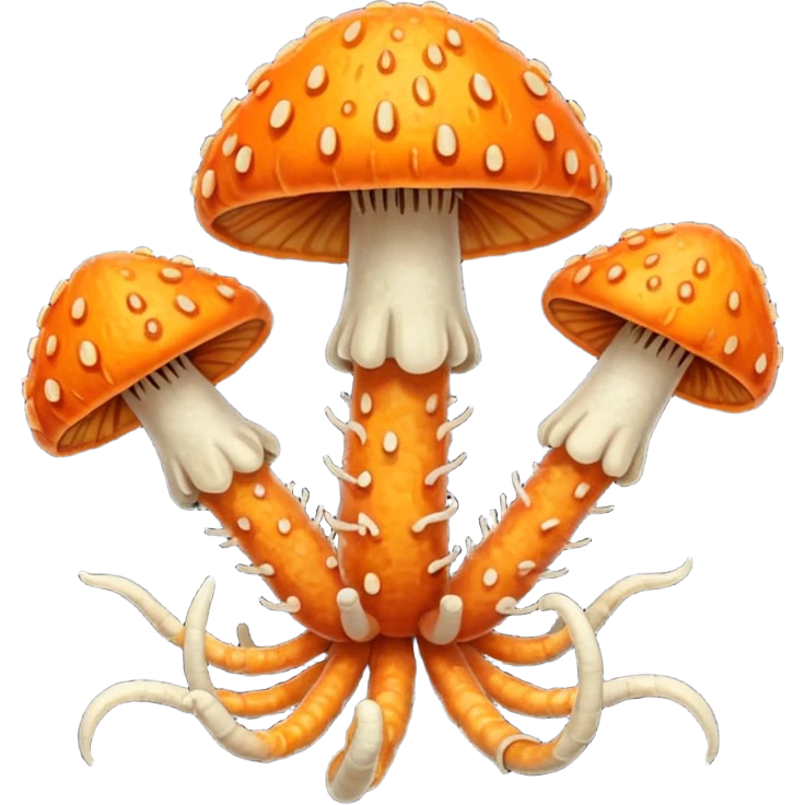 Mushroom (cordyceps) emoji