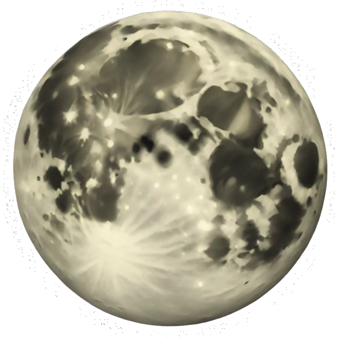 Yellow colour moon  emoji