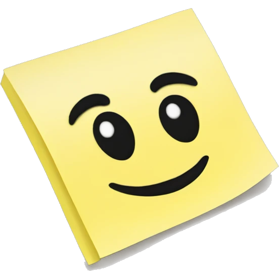 Post-it note emoji