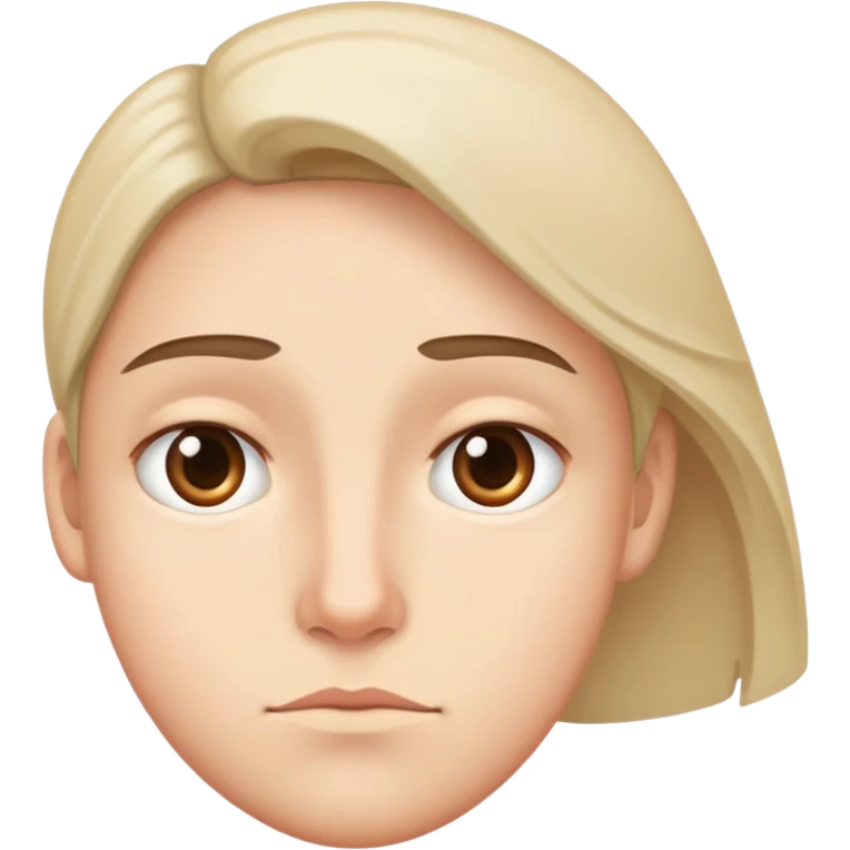 Side eyeing person emoji