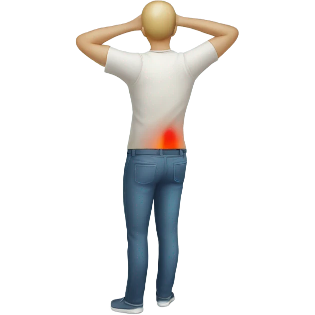 Back pain emoji