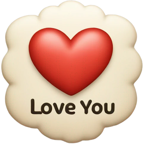 I love you  emoji