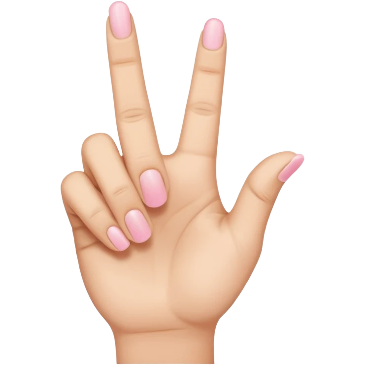 pinki promise 1 hand emoji
