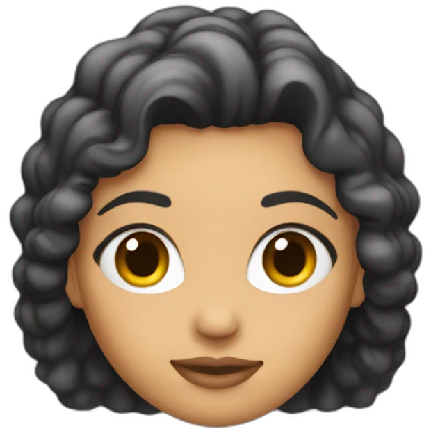 latina with a v12 emoji