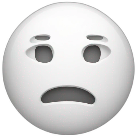 white button emoji