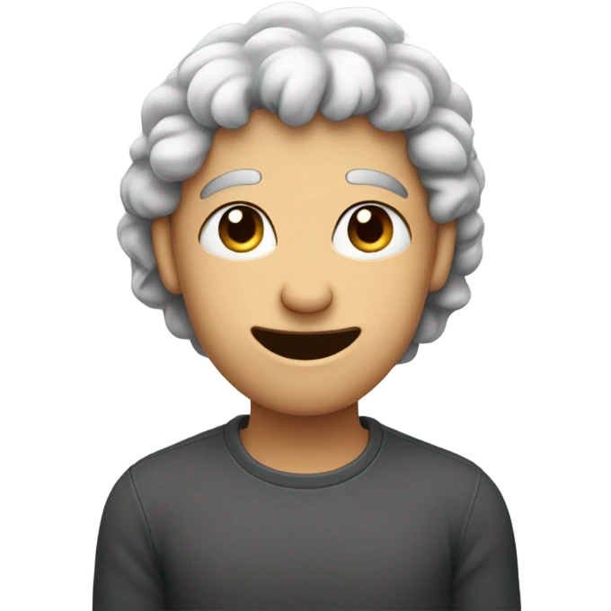 Embarrassed emoji