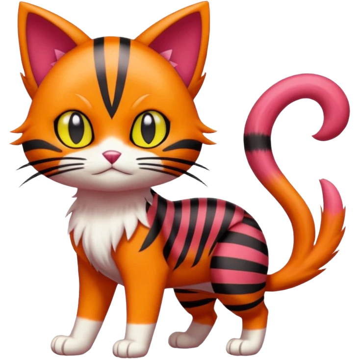 Liepard-Skitty-Litten-Pokémon-fusion-creature (full body) emoji