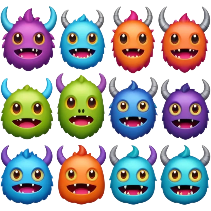 monsters  emoji