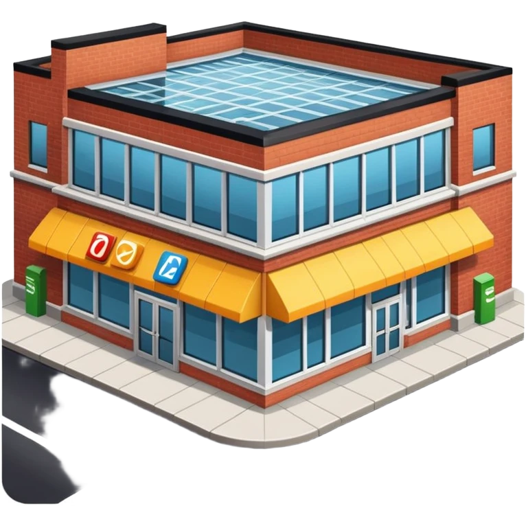 Supermarket grocery building emoji
