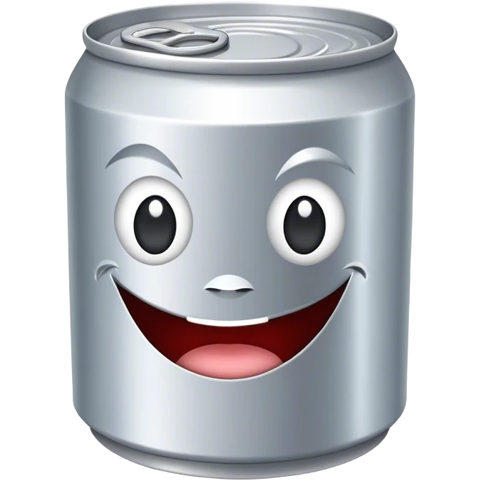 tuna can shaped like a soda can emoji
