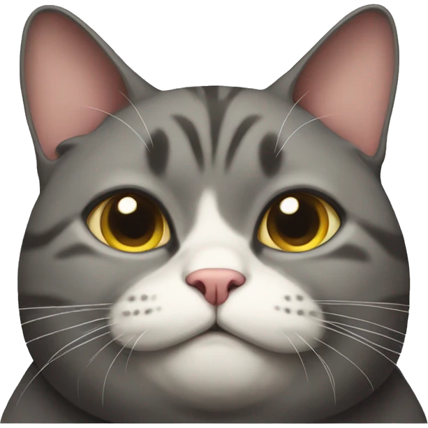 Obese cat emoji