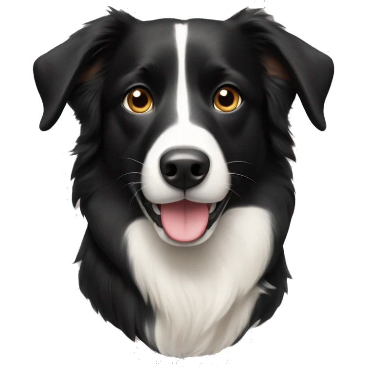 border collie mixed with a black labrador  emoji