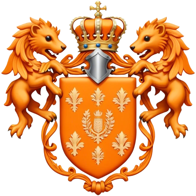 orange coat of arms emoji