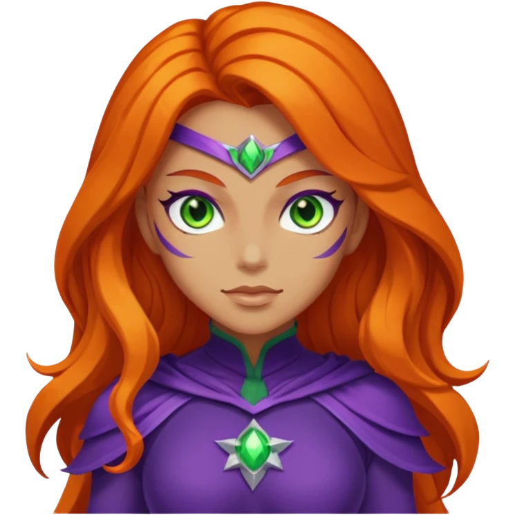 Starfire emoji