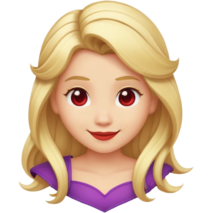 une emote twitch de raiponce avec un coeur emoji