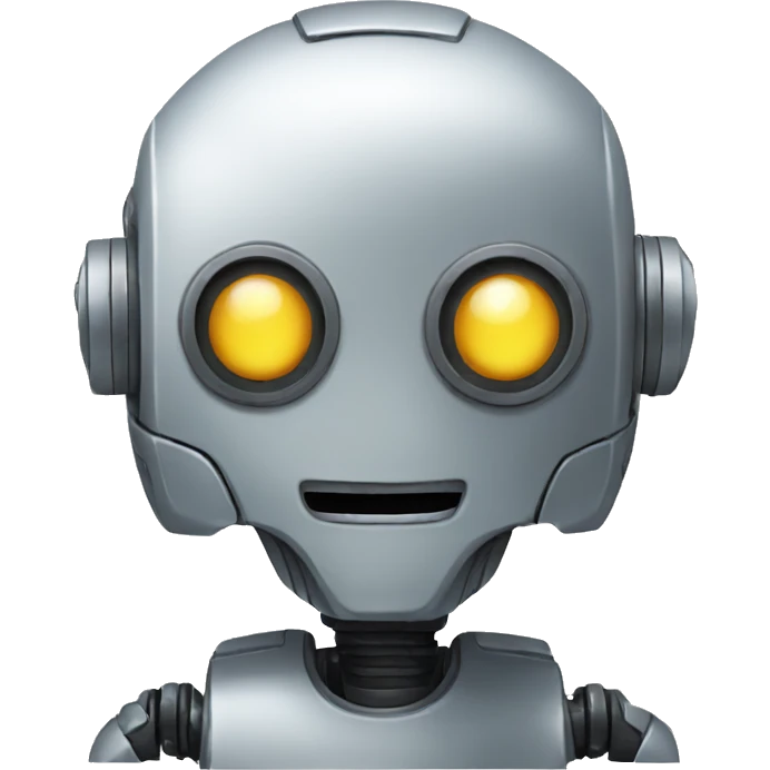 Mental robot emoji